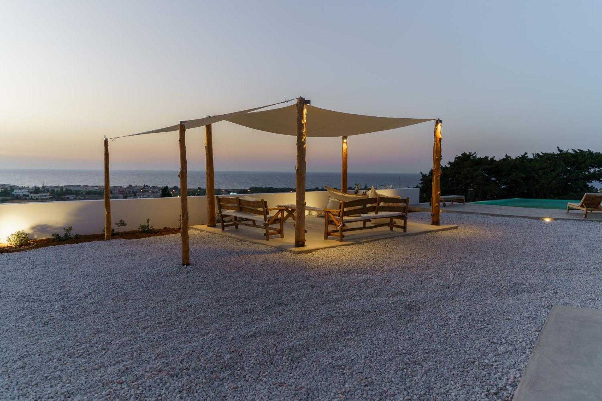 Villa The Infinite Rethymno Esterno foto